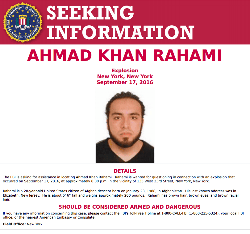 Suspect in New York area bombings captured after shootout