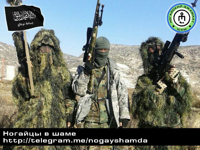 North Caucasian group highlights training in Syria