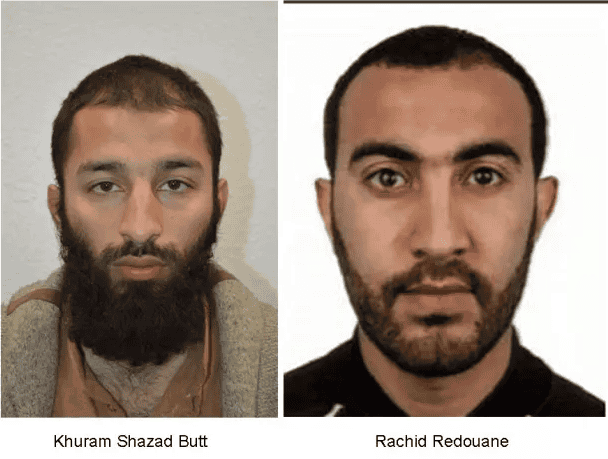 British officials publicly identify 2 of the London terrorists