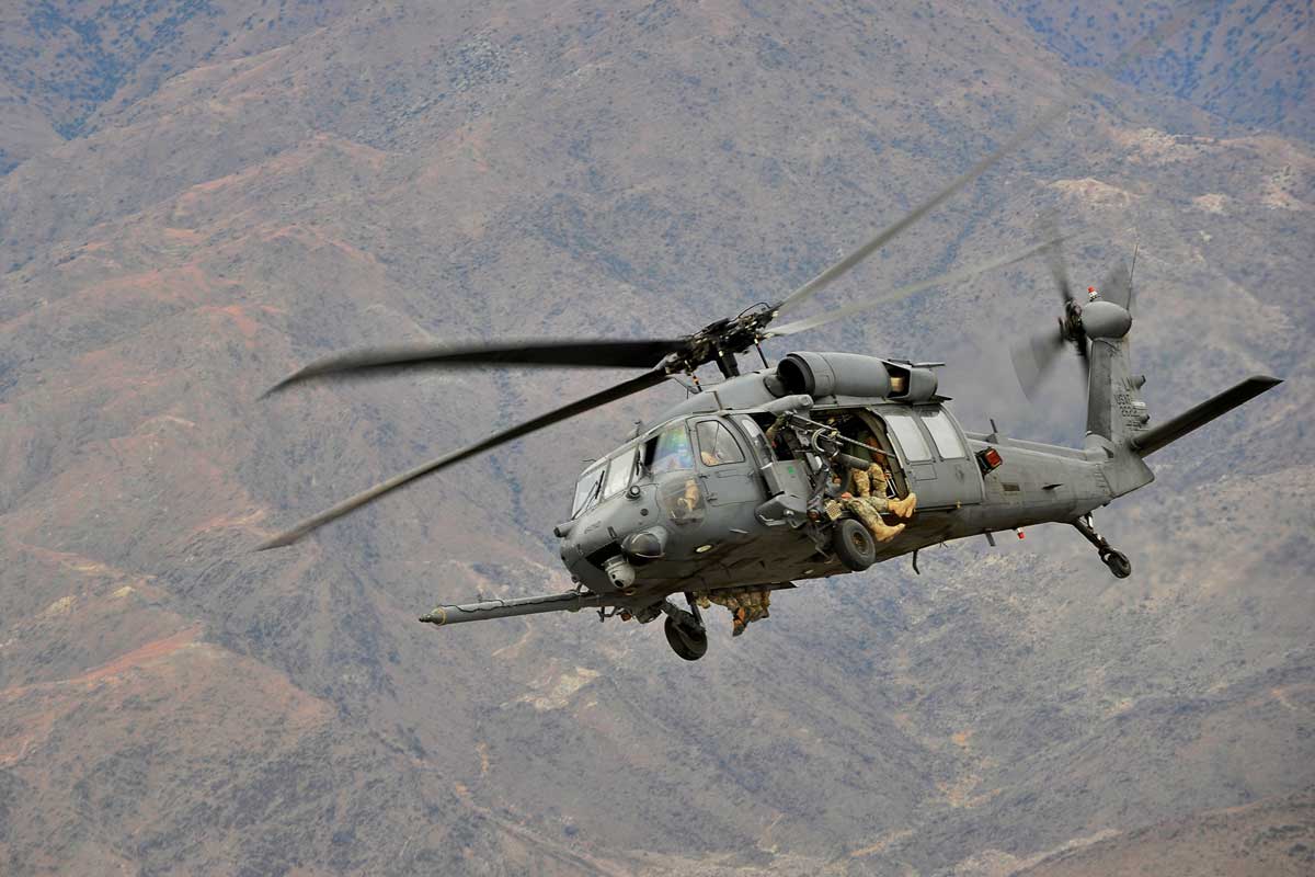 US military helicopter crash in western Iraq kills all aboard