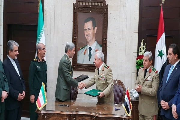 Official Iran-Syria military agreement highlights symbiotic relationship