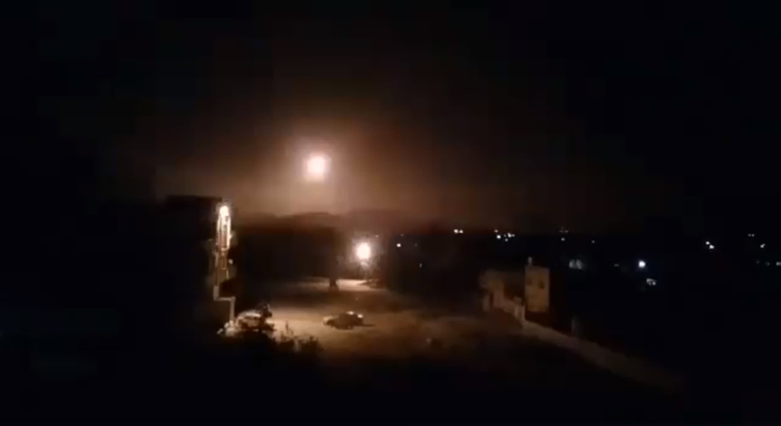 Damascus area purportedly hit by Israeli warplanes