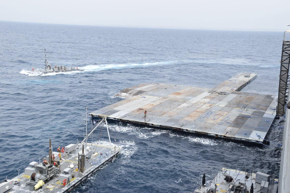 Gaza-based terrorist group threatens British forces if they begin to deliver aid from offshore pier