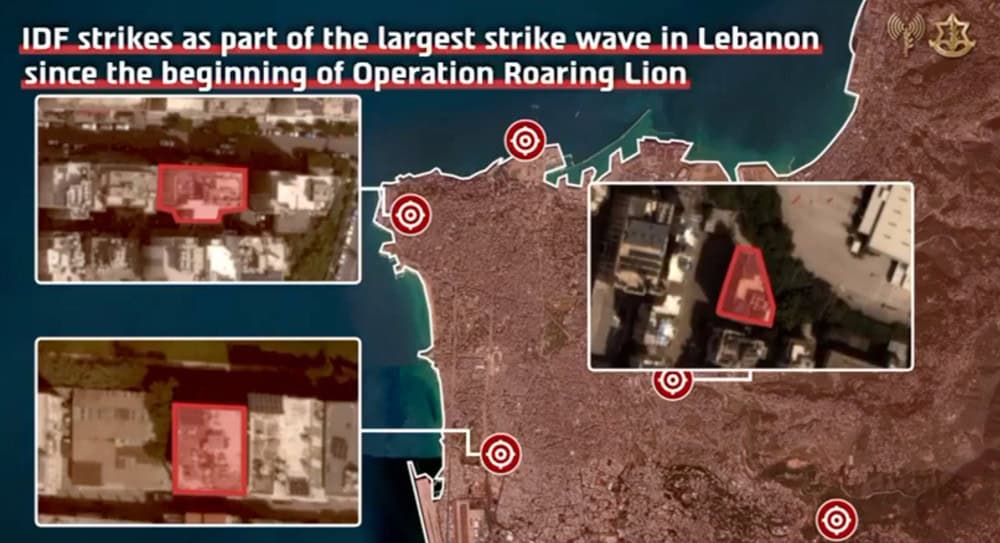 A breakdown of Israel’s heavy bombardment of Beirut on April 8