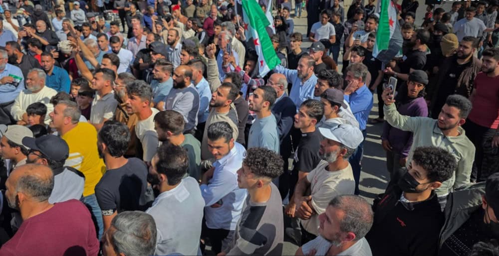 Protests break out in Syria against ‘Israeli incursions and attacks’ as tensions rise