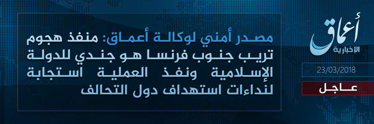 Islamic State claims its ‘soldier’ took hostages in southern France