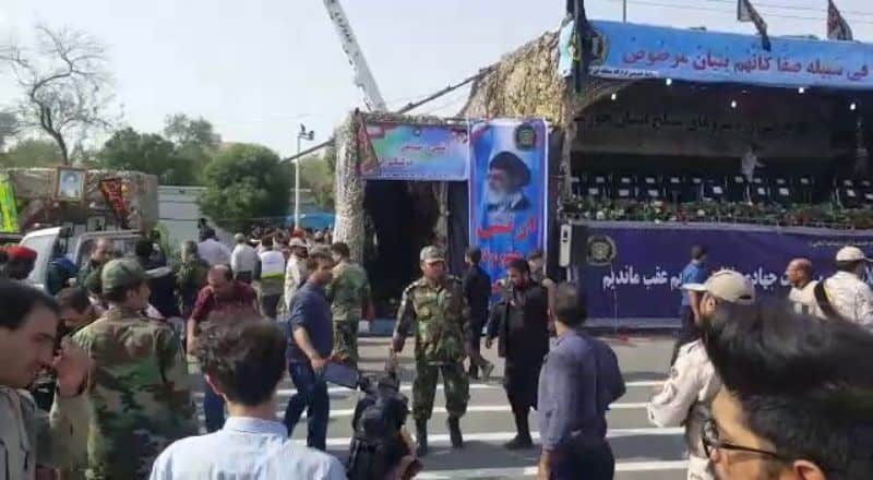 Gunmen attack military parade in southwestern Iran