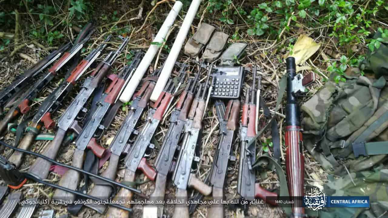Islamic State releases photos from DRC