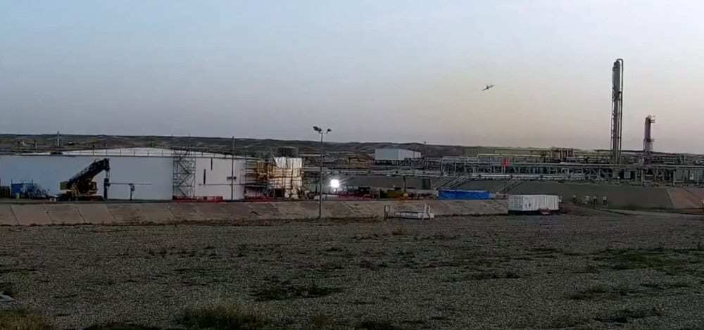 Drone attack targets gas field in northern Iraq