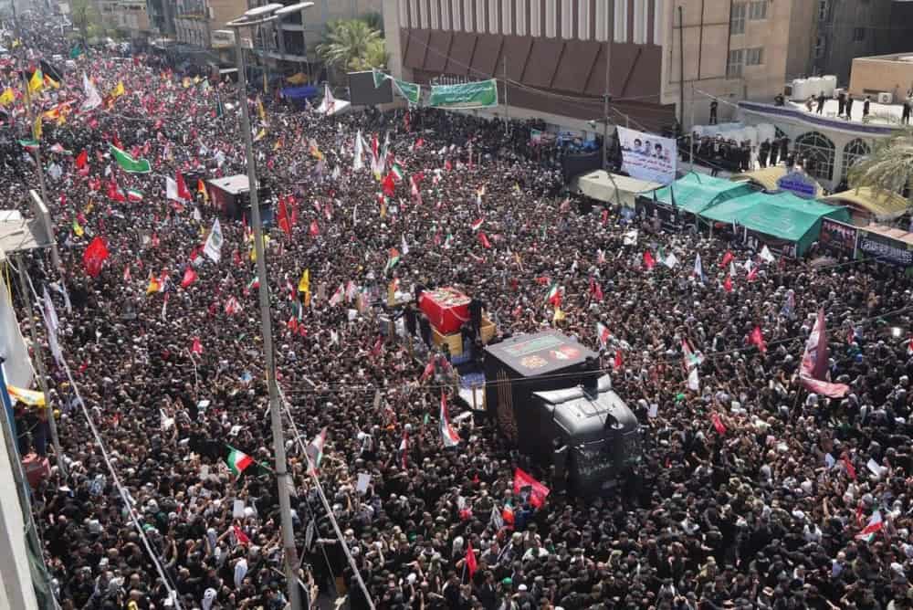 Body of slain Iranian leader Khamenei arrives in Iraq for Najaf and Karbala rites
