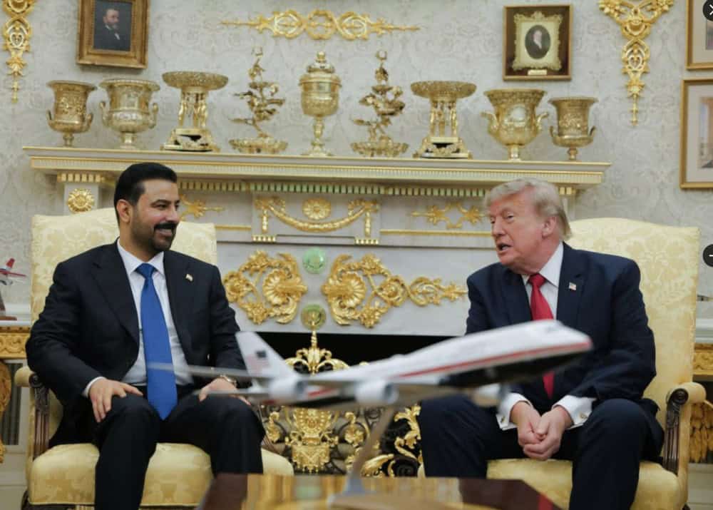 Iraqi Prime Minister Zaidi meets President Trump, Secretary Hegseth in Washington